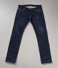 Japan Blue Jeans JB0401 Selvedge Denim Distressed Dark Wash Made in Japan 38