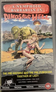 Troma - A Nymphoid Barbarian In Dinosaur Hell - Collectable B Genre - VHS SEALED - Picture 1 of 1