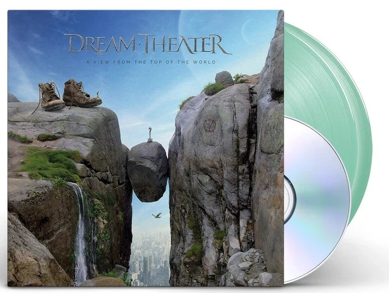 Dream Theater A View From The Top Of The World, TAN COLORED VINYL 2LP+CD+BOOKLET - Image 1 of 1