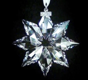 SWAROVSKI Annual  Ornament 2013 Brand New Mint In Box Includes Certificates - Picture 1 of 2