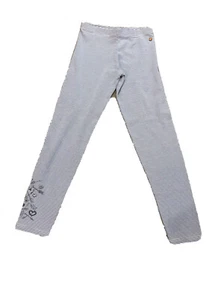 Matilda Jane EARN YOUR STRIPES Leggings Blue Pants Hello Lovely 435 Sz 12 - Picture 1 of 5