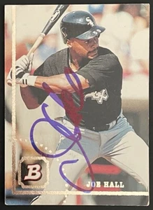 1994 Bowman Signed #651 Joe Hall Chicago White Sox Autographed Card - Picture 1 of 2