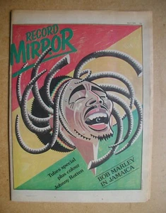 Record Mirror. May 6, 1978. Bob Marley, Johnny Rotten, The Tubes, The Police etc - Picture 1 of 10
