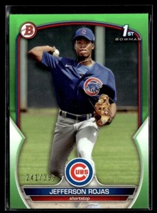 2023 Bowman 1st Neon Green Jefferson Rojas /399 #BP-70 - Picture 1 of 2