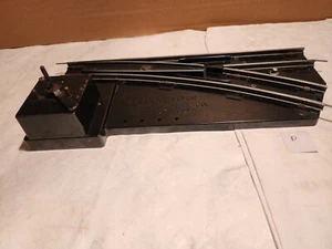 AMERICAN FLYER BIN CLEARANCE~1 RIGHT MANUAL SWITCH -TESTED- see VIDEO/PHOTOS(D) - Picture 1 of 7