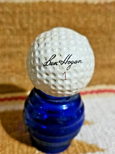 Scarce Hogan Construction Ben Hogan #1 Signature Golf Ball Hit Hard as Pictured - Picture 1 of 5