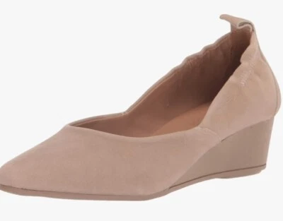 Blondo женщин голая нубук Etta водонепроницаемый на танкетке насос туфли 8,5 новый - Изображение 1 из 4