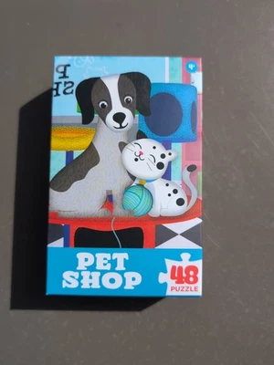 Pet Shop 48 Pieces Interlocking Jigsaw Puzzle for Kids 4+ Finished 10" × 10" × 1 - Image 1 of 4