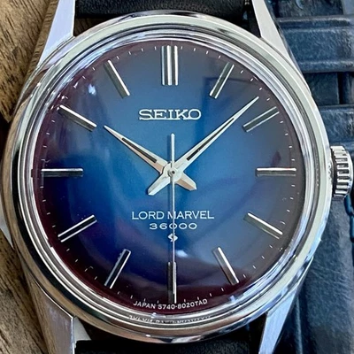 ИЗДАНИЕ KING SEAHORSE винтажное май 1967 Seiko Lord Marvel 36 000 ссылка 5740-8000 - Изображение 1 из 4