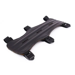 Cinghia protettiva regolabile da polso tiro con l'arco accessori per bracciali - Foto 1 di 5