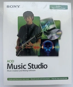 SONY ACID MUSIC STUDIO Music Creation and Mixing Software (2005) - New In Box - Picture 1 of 5