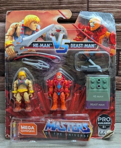 MOTU Mega Construx He Man Vs Beast Man 2019 Minor Package Damage New/Sealed - Picture 1 of 17