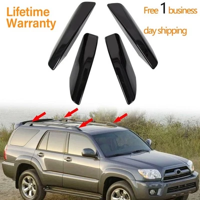 For Toyota 4Runner N210 2003-2009 Roof Rack Rail End Cover Shell Cap 4pcs Foto 1 de 4