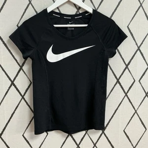 Nike Dri-Fit Running T-Shirt – Black – XS - Picture 1 of 5