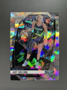 2024 Panini Prizm WNBA - Jacy Sheldon #4 Ice Prizm (RC) - Picture 1 of 2