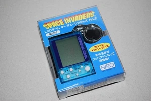 Space Invaders LCD Keychain Game HIRO Series Rare New Sealed Japan - Picture 1 of 2
