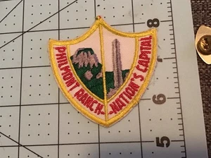 PHILMONT SCOUT RANCH CIMARRON NACIONAL CAPITAL ÁREA CONSEJO PARCHE BOY SCOUT (RO) - Imagen 1 de 1