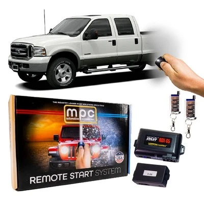 MPC Complete 4-Button Remote Start Keyless Entry Kit For 2005-2006 Ford F-350