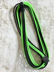 Cablemod Pro modmesh RT-Series Black/Green Single Cable - Picture 1 of 3