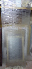RARE VINTAGE RATTAN PATTERN LARGE PIECE OF GLASS FOR DOOR FRAME OR TO CUT *READ*