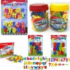 Magnetic Letters Numbers Early Learning for Kids Fridge Magnets