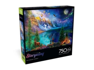 Rompecabezas Buffalo; Lake Moraine Journey; arte de Lillia; 750 piezas - Imagen 1 de 2