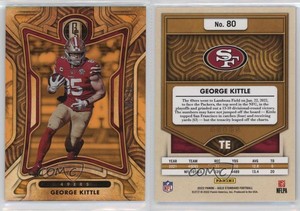2022 Panini Gold Standard Citrine /30 George Kittle #80
