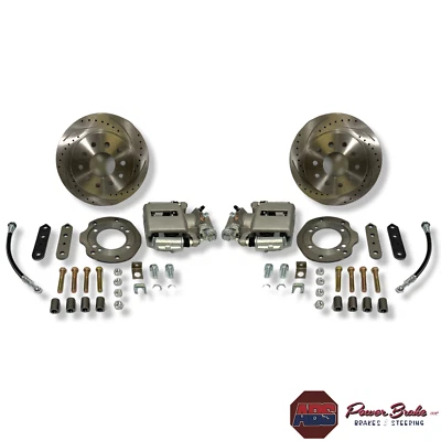 Kit de freno de disco trasero Chevrolet Bel Air 1955-'57 9" Ford Big Bearing #55-322DS Foto 1 de 2