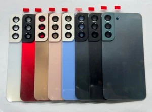Samsung Galaxy S22 5G Replacement Battery Back Rear Cover Glass With Lens - Picture 1 of 1