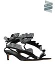 RRP€822 ISABEL MARANT Leather Ankle Wrap Sandals US10 UK7 EU40 Made in Italy