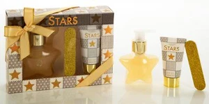 Geschenkset STARS - Vanillemilch & Honig 3tlg. - Schaumbad Bodylotion Nagelfeile - Bild 1 von 1