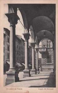 24-24D) UN SALUTO DA PISTOIA LOGGIA DEI MERCANTI ANIMATA - Bild 1 von 2