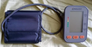 Konquest KBP-2704A automatic upper arm blood pressure monitor + 4 batteries - Picture 1 of 5