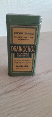 Ancienne Boîte Publicitaire De Médicament DRAINOCHOL - Photo 1/4