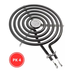 6 Zoll Herd Oberfläche Brenner Element ersetzt GE WB30M1 WB30X5071 (4er Pack) - Bild 1 von 6