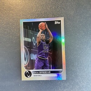 2023 Topps Athletes Unlimited BASKETBALL card NIKKI GREENE rainbow foil