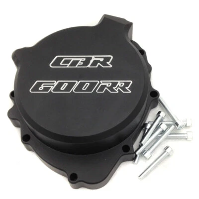 Cubierta negra del estator del motor del lado izquierdo para Honda CBR 600RR F5 2003 2004 2005 2006 Foto 1 de 4