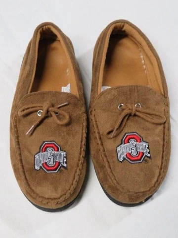 Ohio State Buckeyes slippers - men - Size 9 Cover