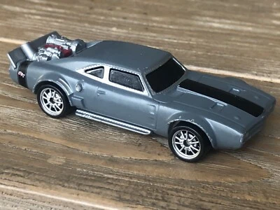 Fast & Furious Ice Dodge Charger Stunt Stars Grey 3.5” 2016 Mattel FF005 VGC - Image 1 of 4