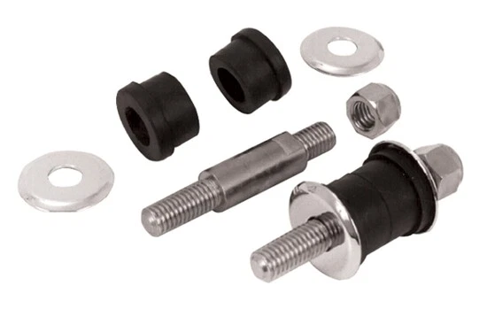 Bujes elevadores de manillar cromados para Harley Sportster XL 56158-73 41336 84-94 Foto 1 de 1