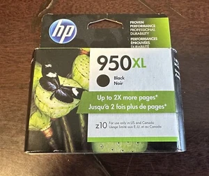 GENUINE NEW SEALED BOX HP 950XL BLACK CARTRIDGE  (EXP. 6/2020)  HIGH YIELD - Picture 1 of 4