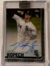 Michael Kopech 2019 Topps Black Clearly Authentic Autograph Rookie #CAA-MK # /75