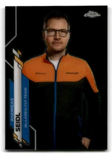 2020 Topps Chrome Formula 1 #88 Andreas Seidl (ref 208091) - Picture 1 of 2