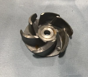 Kawasaki KX500 Water Pump Impeller fits 1987-04used OE item P/N 59256-1065 - Picture 1 of 2