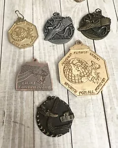 Athletic Sports Medals Awards Lot Track AAU USA Amateur Athletic Union - Picture 1 of 8