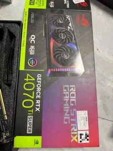ASUS ROG STRIX GeForce RTX 4070 Ti SUPER O16G-GAMING GPU Graphics Card - Picture 1 of 5