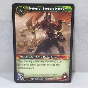 World Of Warcraft Tomb Of The Forgotten Neferset Scorpid Keeper 129/202 TCG Card - Picture 1 of 2
