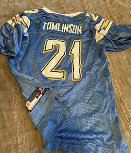 LADAINIAN TOMLINSON San Diego CHARGERS Football REEBOK Replica Youth L Jersey - Picture 1 of 4