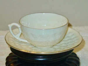 LENOX LIMITED EDITION TEA CUP AND SAUCER 1889 REPRODUCTION - MINT - Picture 1 of 4