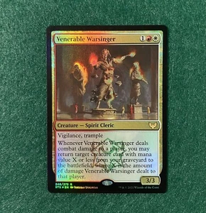 MTG Venerable Warsinger Strixhaven: School of Mages 246/275 FOIL Rare - Picture 1 of 1